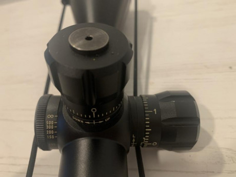 VISOR BUSHNELL ÉLITE TACTICAL. 6-24x50 + Montura  Scalar Works. VENDIDO 00