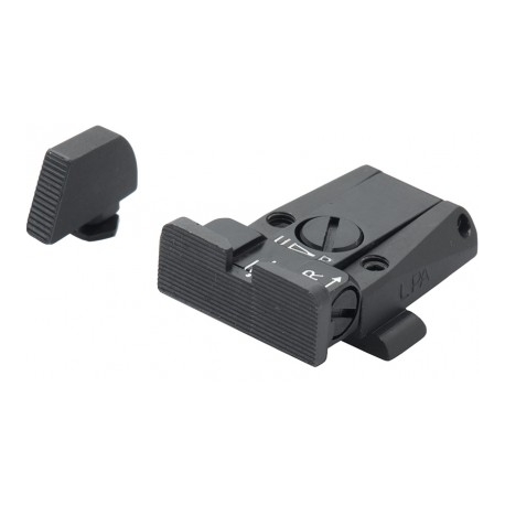 Hola, busco elementos de puntería regulables para Glock 17 Gen 5, gracias 00