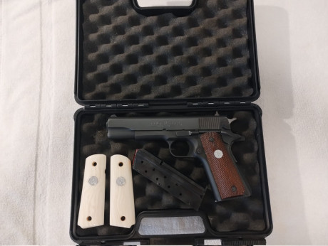 VENDIDO!!!!




Vendo Pistola Colt 1911 Governemnt MK4 (Series 80) calibre 9mm Parabellum con 2 cargadores 02