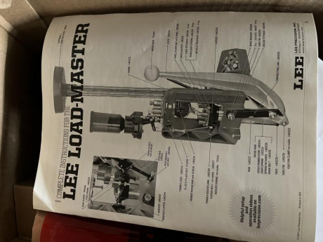 Por no utilizar ni haber estrenado aún, vendo prensa de recarga Lee Load Master.
No lleva los dies. 
Si 00