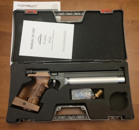 Pongo a la venta una pistola   Snowpeak pp20   comprada el 20 de octubre de 2023, está sin estrenar. La 00