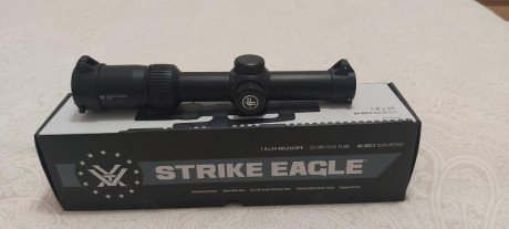 Pues por pasarme al punto rojo vendo visor vortex strike eagle 1-8x24..lo dejo en 400€ y portes pagados 01