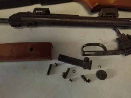 Buenas, ahora le toca ha esta gamo stactical hay que restaurarla, viene casi desarmada, creo que le falta 11