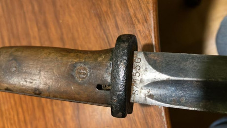 Se vende bayoneta de la guerra civil debe de ser para mauser 1893 .160 e con portes 31