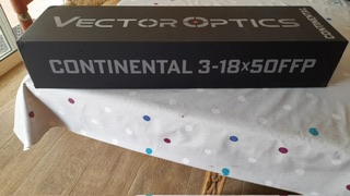 Hola vendo visor Vector Optics continental 3-18x50ffp de tubo de 34 prácticamente nuevo de marzo o mayo 00