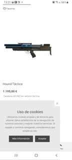 Hola vendo una lobo hound táctica del calibre 22 prácticamente nueva es de febrero del 2023 sin uso 900 00