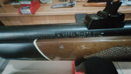 Hola a todos, Vendo Winchester mod.70 en calibre 270win. con poco uso y muy buena precision, lo vendo 02