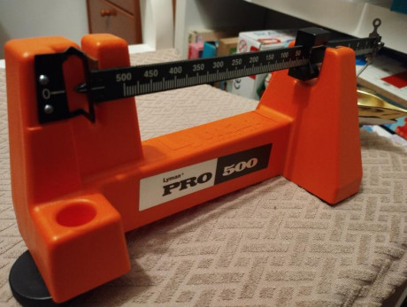 Vendo mi bascula Lyman Pro 500 en estado impecable. 
El precio 40 euros más envío. 02