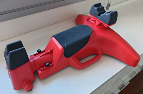 Vendo soporte de tiro MTM PSR-30 para arma larga/corta. En perfecto estado.
Precio:  45 €  con entrega 01
