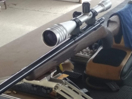 Se vende carabina Anchutz 1710 cal.22 lr.por el precio de 1300€  muy bien conservada  y precisa, agrupa 01