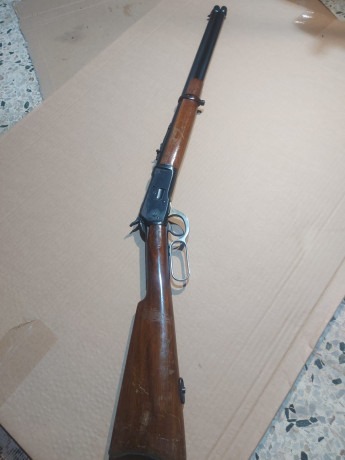 Buenas tardes, vendo una carabina Tigre, arma de palanca del calibre .44-40.Bien cuidada.
Precio 450 €.
Estoy 01