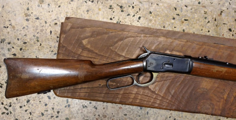 Buenas tardes, vendo una carabina Tigre, arma de palanca del calibre .44-40.Bien cuidada.
Precio 450 €.
Estoy 00
