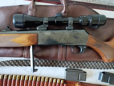 Se vende monturas apel completas originales y visor 3-9x40. Montado en Browning- Fn
350€ 01