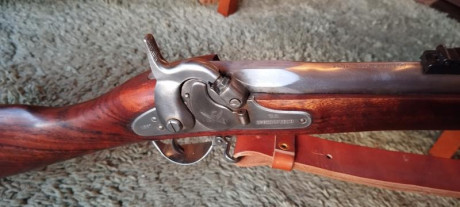 Vendo Fusil Springfield 1857 Armi Sport calibre 58 muy buen estado, poco usado, no mas de 100 tiros. Incluyo 01