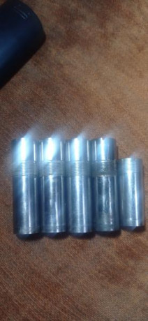 Juego de chokes Beretta óptica -choke-plus en perfecto estado son calibre 12, son de 1,2,3y5 estrellas 02