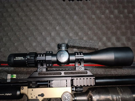 Hola que tal.Pongo en venta esta fantastica carabina FX Impact M3 Cal. 5.5 en color bronce.Cañon de 600.
En 12