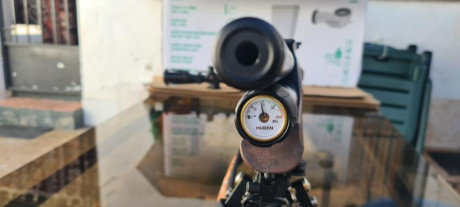 HUBEN K1 Calibre 6.35 mm
El rifle Huben K1 es uno de los bullpup PCP semiautomáticos más precisos y potentes 00