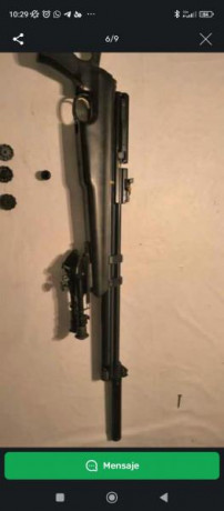 Vendo hatsan at44 calibre 5.5, se incluye 3 cargadores (2 de impresión 3d y 1 metálico original), adaptador 10