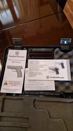 Vendo la S&W Mp9, prácticamente nueva por 250€. Gastos de envío para el comprador. El Arma esta en 20