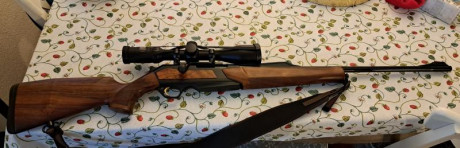 Vendo browning Maral, calibre 300wm.
Acción rectilínea asistida. Rapidísimo.

Maderas de nogal, cañón 00