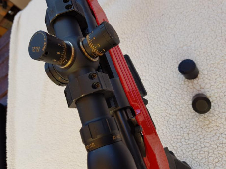 Remington 700 calibre 308 con visor sightron slllss 10,50x60 y culata BRITANIA rail chasis ,cargador 5 00