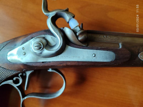 Vendo Pistola Lussignoli Renzo, Model Rochatte a Paris. Calibre 440
Precio 350 € más portes si los hubiera.
Contactar 01