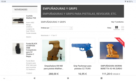 Buenas a todos,

En unos días empiezo el curso de IPSC, y estoy buscando un arma para empezar, que no 80