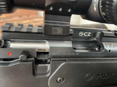 Vendo mi carabina CZ 457 MTR (Cañon pesado y recamara Match) montada a capricho para PRS. Motivo, soy 21