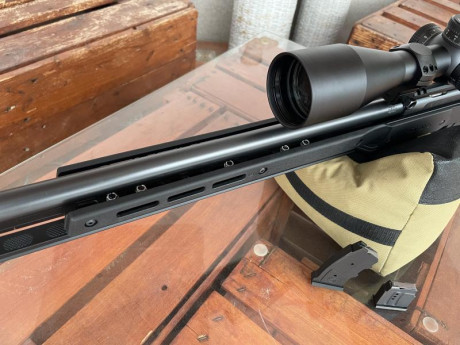 Vendo mi carabina CZ 457 MTR (Cañon pesado y recamara Match) montada a capricho para PRS. Motivo, soy 20