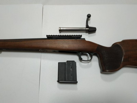 Vendo  rifle CZ 557 Varmint  en calibre  .308 Winchester .
Tiene menos de 200 disparos y está en perfecto 40