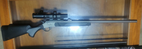 Vendo fusil de Avancarga moderno, por dejar la caza, está como nuevo, repito como nuevo!!! Vortek ardesa, 50