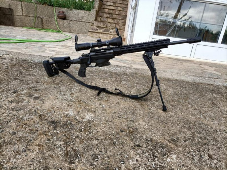 Vendo Tikka T3X TAC A1 CON BÍPODE BÚFALO. CAL 308. SIN VISOR. PRECIO 1700.-€. HA TIRADO 35 TIROS.
EN PERFECTO 01