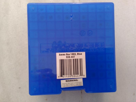 Hola, estoy limpiando el cajón y ya no uso este calibre, vendo este lote indivisible de una caja porta 01