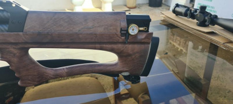 RRIL HUBEN K1 Calibre 6.35 mm
-	El rifle Huben K1 es uno de los bullpup PCP semiautomáticos PICATTINI, 01