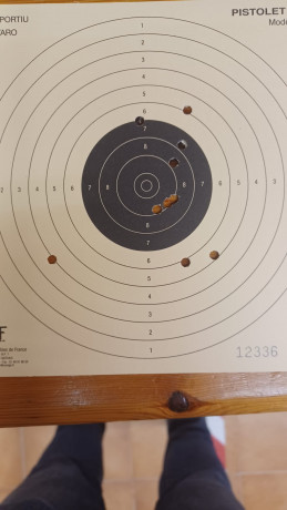 Hola, hoy por fin he empezado un curso de 6 semanas (2h semana) sobre Pistola Aire 10m y quiero poner 101