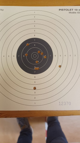 Hola, hoy por fin he empezado un curso de 6 semanas (2h semana) sobre Pistola Aire 10m y quiero poner 111