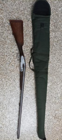 Vendo escopeta palalela con su funda bien cuidada precio 100+ gastos de envío o la cambiaría por una carabina 01