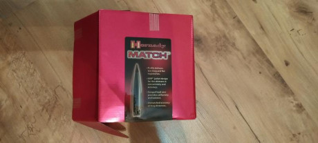 Lotes  a partir de 200  Puntas Hornady .308  168gr  HPBT  match.    20 Euros mas baratas que en tienda. 80