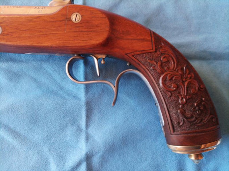 Vendo pistola Arsa modelo imperio TL.
Cañón microestriado.
Alza regulable en altura y gatillo con pelo.
La 140