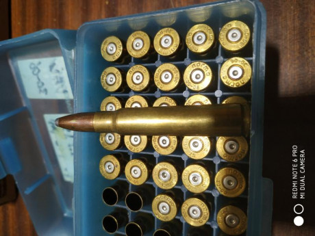Vainas norma 8x57 mauser
Recalibradas del 3006 
He usado la mitad para probar que tal iban y de maravilla
Me 00