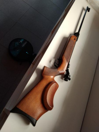 Vendo este ejemplar de Walther LG culata tyrolesa. Conservado  original, con sus elementos de puntería, 02
