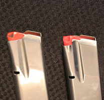 Hola, he visto estos dos cargadores que me han dicho que son para una Tanfoglio Limited Custom HC de 9x19, 20