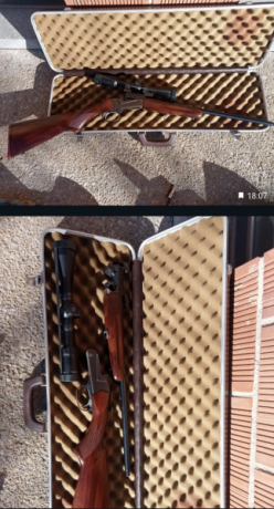 Un buen amigo vende este monotiro original Thompson en cal 243, visor Zeiss terra, monturas y bases Apple, 10