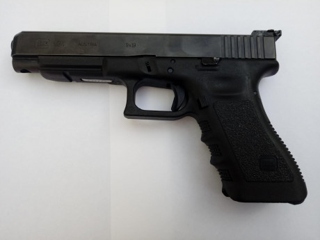 Buenas tardes, aligerando armero y no usar vendo pistola GLOCK 34  3 ª GEN  tres cargadores funda de IPSC 42