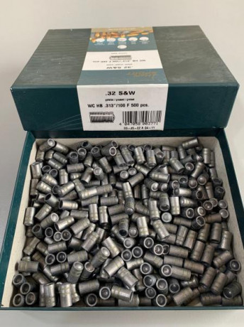 Vendo 350 proyectiles de la marca HN, de 100 grains y 313" de diámetro.
Las puntas se pueden recoger 00