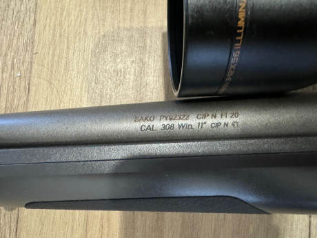 Un amigo me pide que anuncie su equipo por falta de uso: 
Se vende rifle  Sako s20  calibre   308win 01