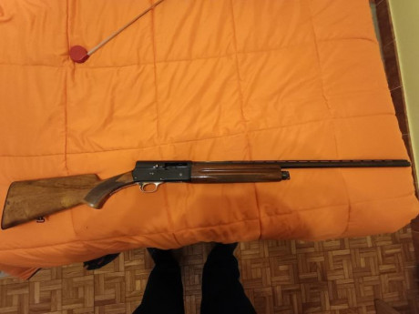 Hola estoy buscando una escopeta Browning o FN Auto 5 en buen estado en calibre 12 o 20. Si es de cañón 71