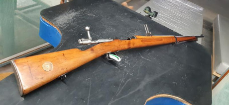 Buenos días,  se pone a la venta un Mauser Sueco Carl Gustaf cal 6,5 × 55, modelo M 86 muy bien cuidado
Todos 12
