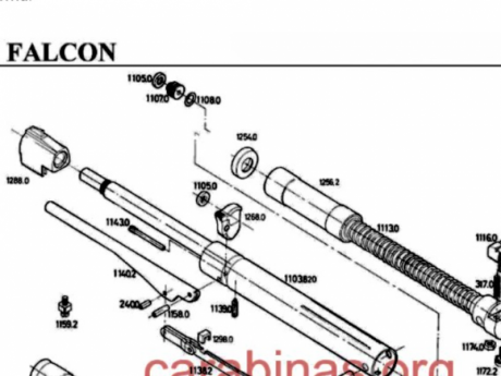 Estoy buscando la pieza n 1268.0 y la 1105.0 de la pistola de AC GAMO mod. Falcon. 00