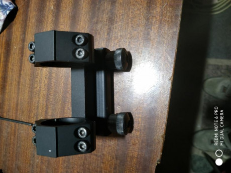 Pues me hacen falta unas anillas de Aluminio para carril de 21 de 30 para picatinny fijas de tamaño altas 20